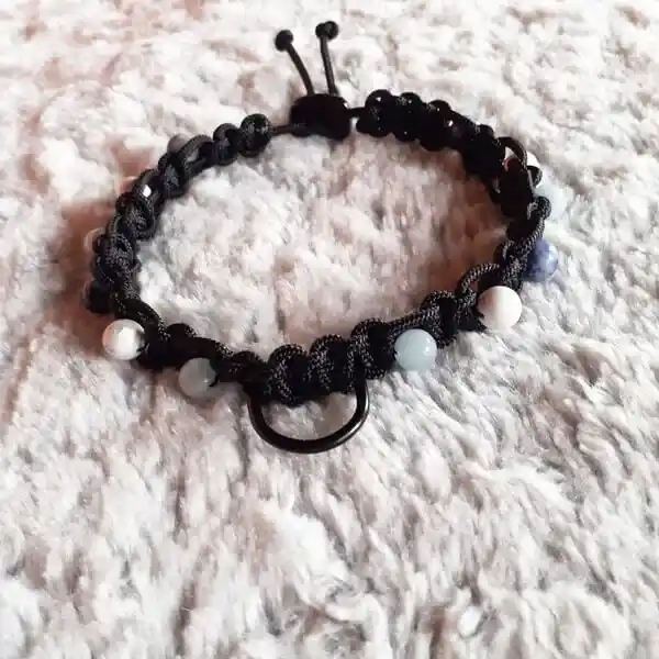 collier lithothérapie chien